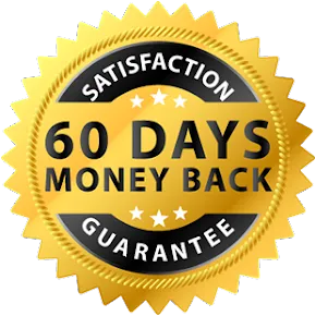 MetaGlucent 60-Day Money Back Guarantee Badge